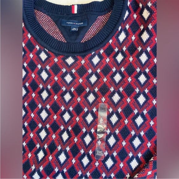 🌸HOST PICK🌸NWT tommy hilfiger men’s crewneck size 3XL - Picture 2 of 4